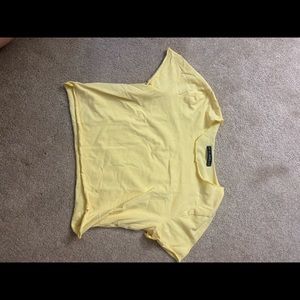 Yellow top from Zaful